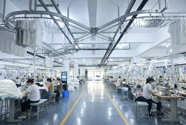 Guangzhou Odin Apparel Co., Ltd.， প্রস্তুতকারকের উৎপাদন লাইন