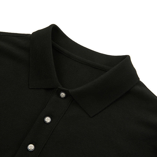 দৈনিক আনুষ্ঠানিক ক্রীড়া পোশাক পোলো শার্ট পুরুষ 95% পলিস্টার 5% অফিসিয়াল অনুষ্ঠানের জন্য স্প্যানডেক্স