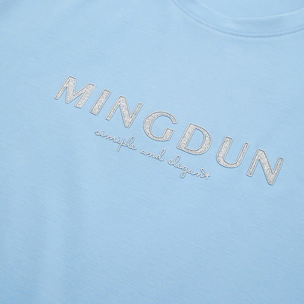 হেভিওয়েজ ৩০০ গ্রাম ও কাস্টম লোগো ডিজাইনের সাথে পুরুষদের ১০০% কটন শর্ট স্লিভ টি-শার্ট