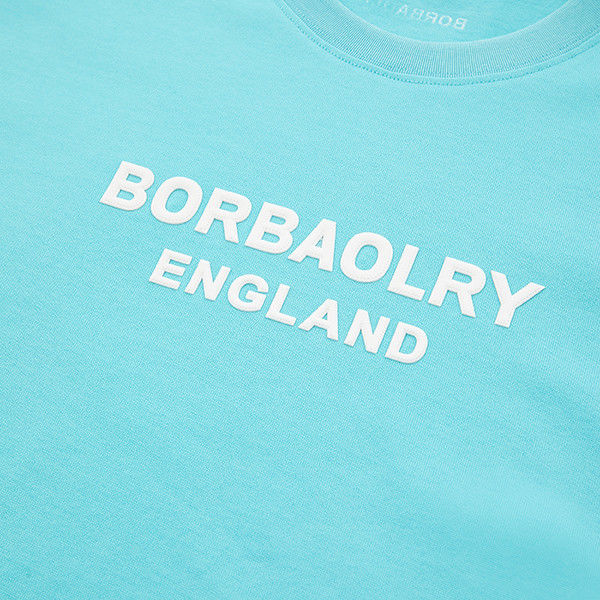 ওভারসাইজ গোলাকার ঘাড় টি-শার্ট 100% কটন ফ্যাব্রিক সমর্থন 7 দিন নমুনা অর্ডার লিড সময়