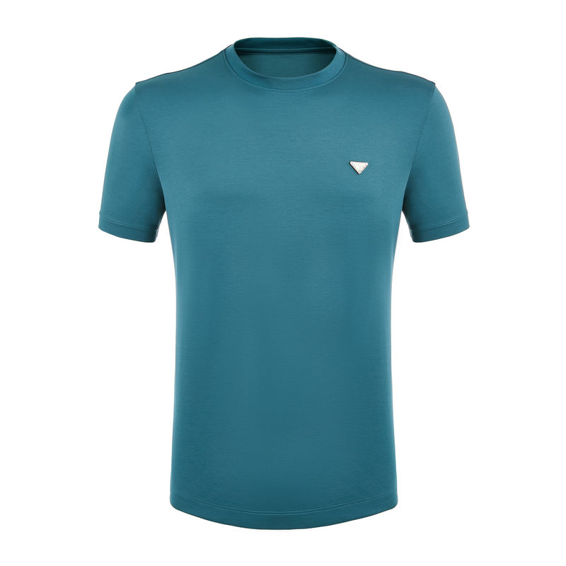 বসন্ত গ্রীষ্ম শরৎ মৌসুম ও-নেক টি-শার্ট ভাল অনুভব করুন ডিজাইনার 100% তুলা কাস্টম মুদ্রণ