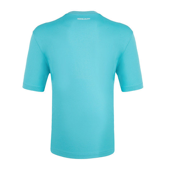 দৈনিক আনুষ্ঠানিক অফিস কাস্টমাইজড লোগো এবং রঙের সাথে ভারী তুলা পুরুষদের টি-শার্ট পরা