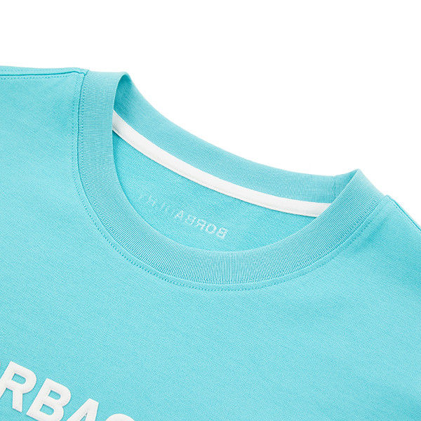 দ্রুত পাফ প্রিন্ট ডিজাইন দৈনিক আনুষ্ঠানিক অফিস পোশাক এবং ক্রীড়া জন্য 250gsm পুরুষদের টি-শার্ট