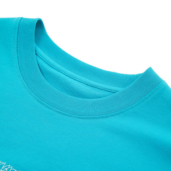 প্রিন্টেড ফ্যাব্রিক কাস্টম মহিলাদের টি-শার্ট ওভারসাইজড ভারী ওজন 170-210 গ্রাম