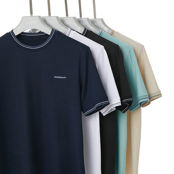 240 জিএসএম কটন কমফোর্ট রঙ টি-শার্ট কাস্টম লোগো বুনন ফ্যাব্রিক টাইপ নৈমিত্তিক শৈলী