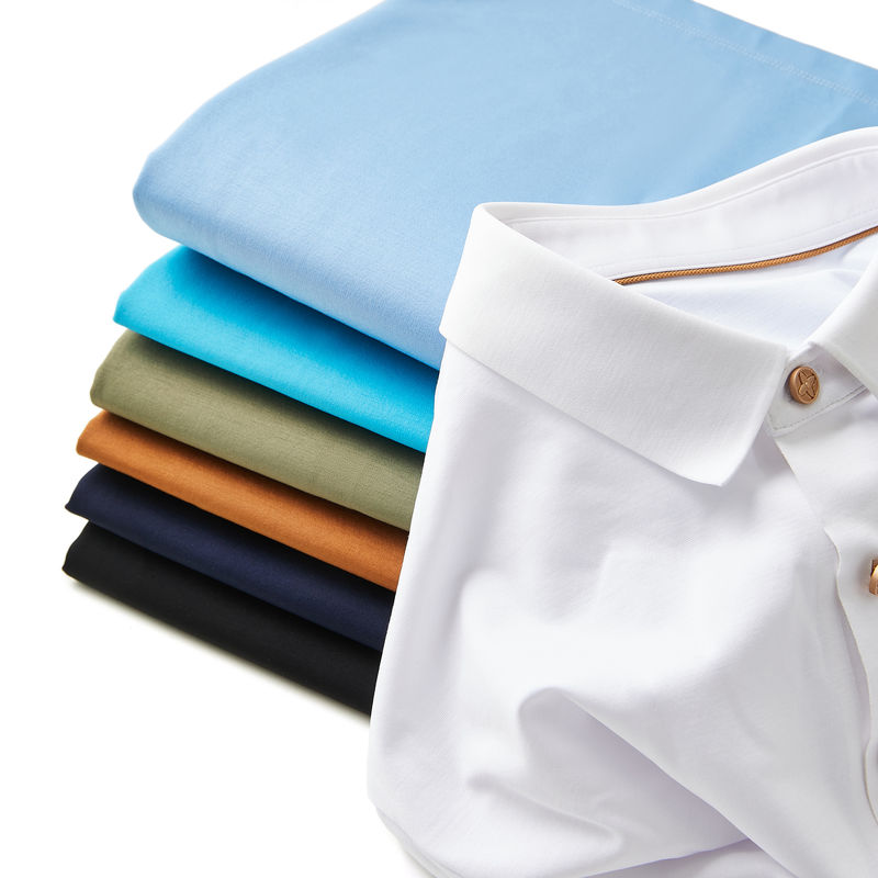 পুরুষদের অলিভ গ্রিন পোলো শার্ট কাস্টম লোগো ইকো OEM ওডিএম 100%কটন 170-210 গ্রাম টি-শার্ট