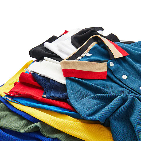 বসন্ত গ্রীষ্ম শরৎ ২৩০ জিএসএম সাব্লিমেশন পুরুষদের টি-শার্ট পোলো ১০০%কটন ছেলেদের পোলো শার্ট