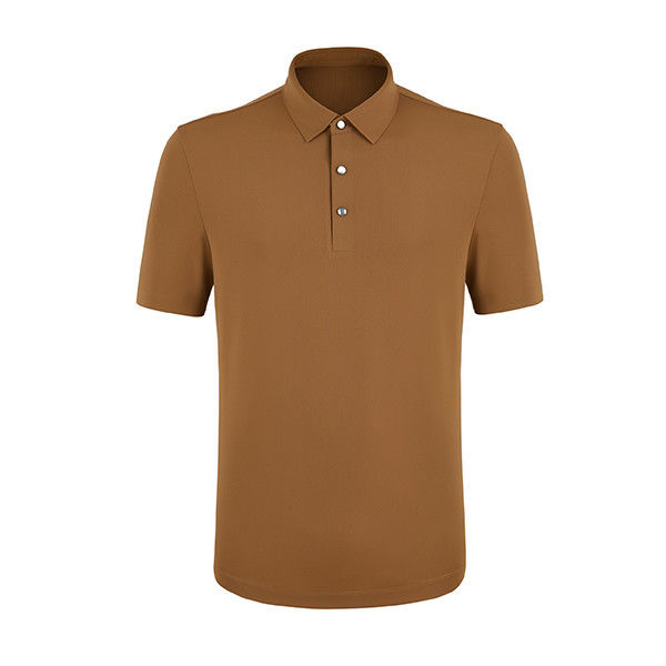 Men's Polo Shirt with Quick Dry Anti-Pilling Custom Logo Cotton Fabric Seamless Design পুরুষদের পোলো শার্ট সঙ্গে দ্রুত শুকনো এন্টি-পিলিং কাস্টম লোগো