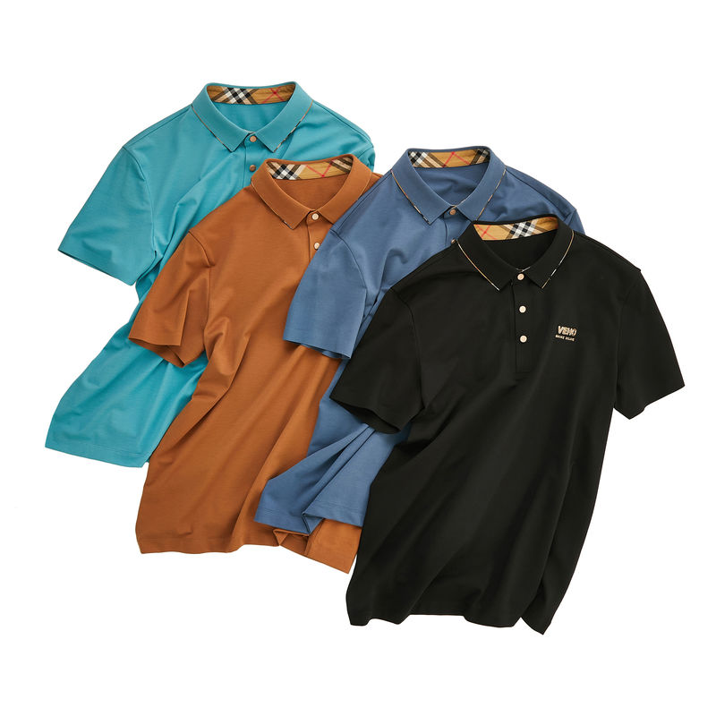 পুরুষদের গ্রীষ্ম এবং শরতকালের সিমলেস টি-শার্ট দৈনন্দিন জীবন শর্ট স্লিভ জিম পোশাক 170-210 গ্রাম