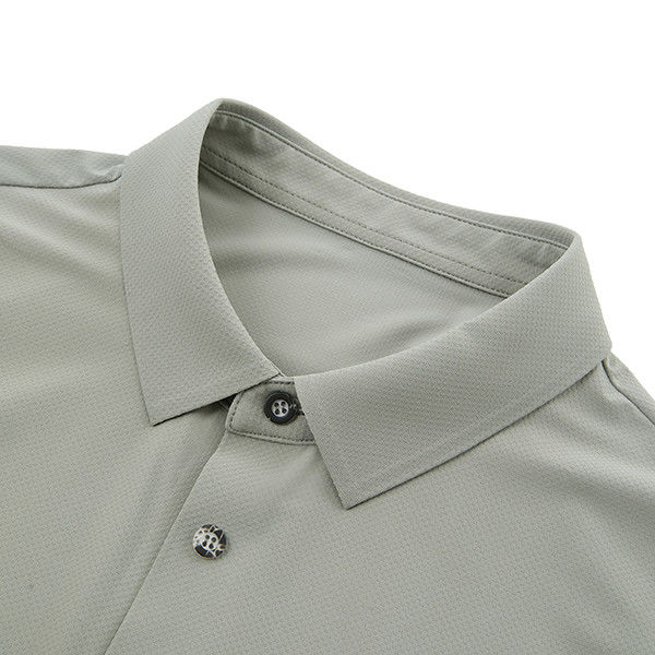 কাস্টমাইজড পুরুষদের পোলো সিমলেস কম্প্রেশন টি-শার্ট কটন 170-210 গ্রাম কাস্টমাইজড রং