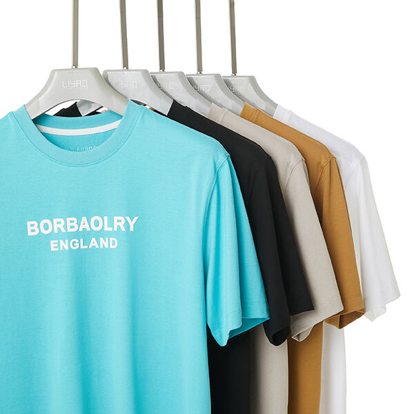 উচ্চ স্থিতিস্থাপকতা কাস্টম অ্যান্টি-সংকোচন কটন ক্রু-নেক রাউন্ড নেক টি-শার্ট আপনার নিজস্ব ব্র্যান্ড ক্যাজুয়াল ফ্যাশন পুরুষদের পোশাক প্রিন্টেড