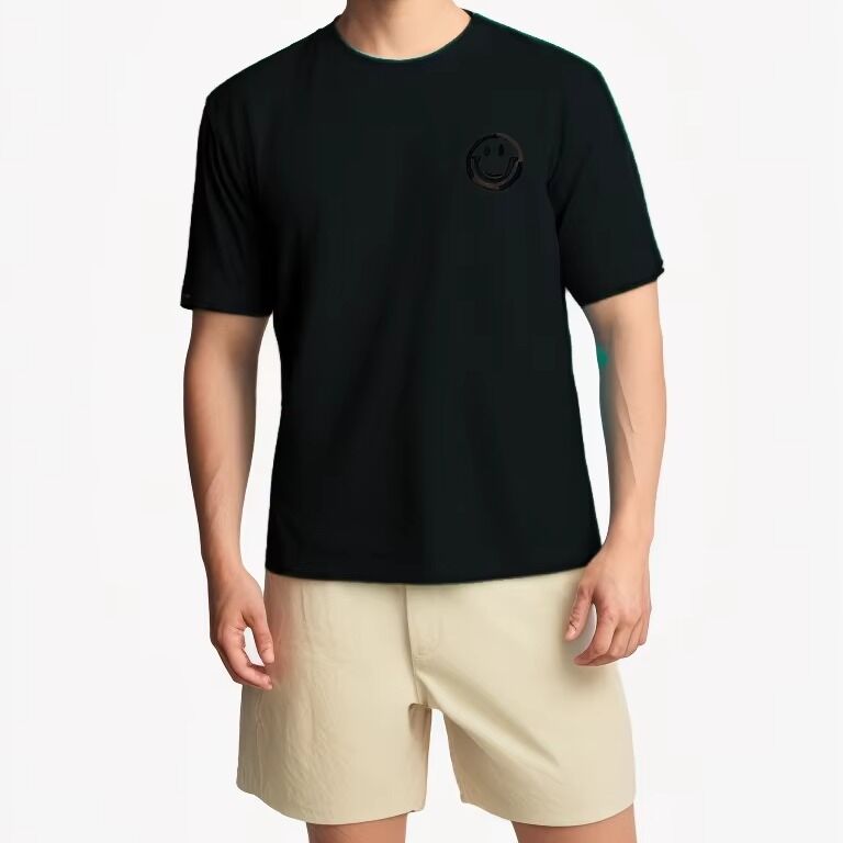 কাস্টম পাইকারি মুদ্রণ সস্তা ফাঁকা টি-শার্ট মুদ্রিত কটন প্লেইন টি-শার্ট বাল্ক প্লেইন কালো টি-শার্ট