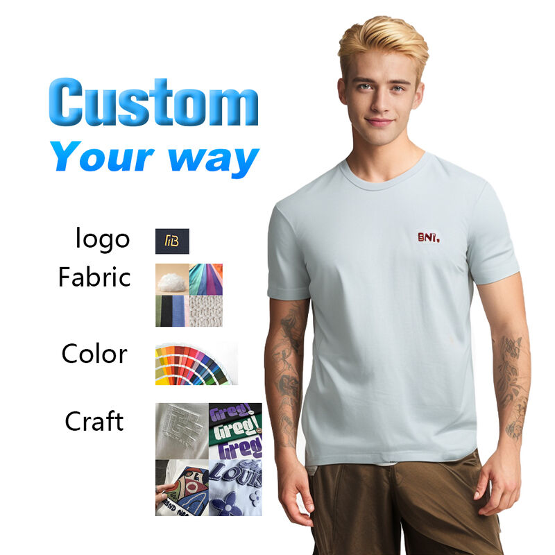 হাই কোয়ালিটি গ্রীষ্মকালীন পুরুষ ক্রু নেক লস স্পোর্টস টি-শার্ট আউটডোর রানিং শ্বাস প্রশ্বাসের কটন টপস Clothing