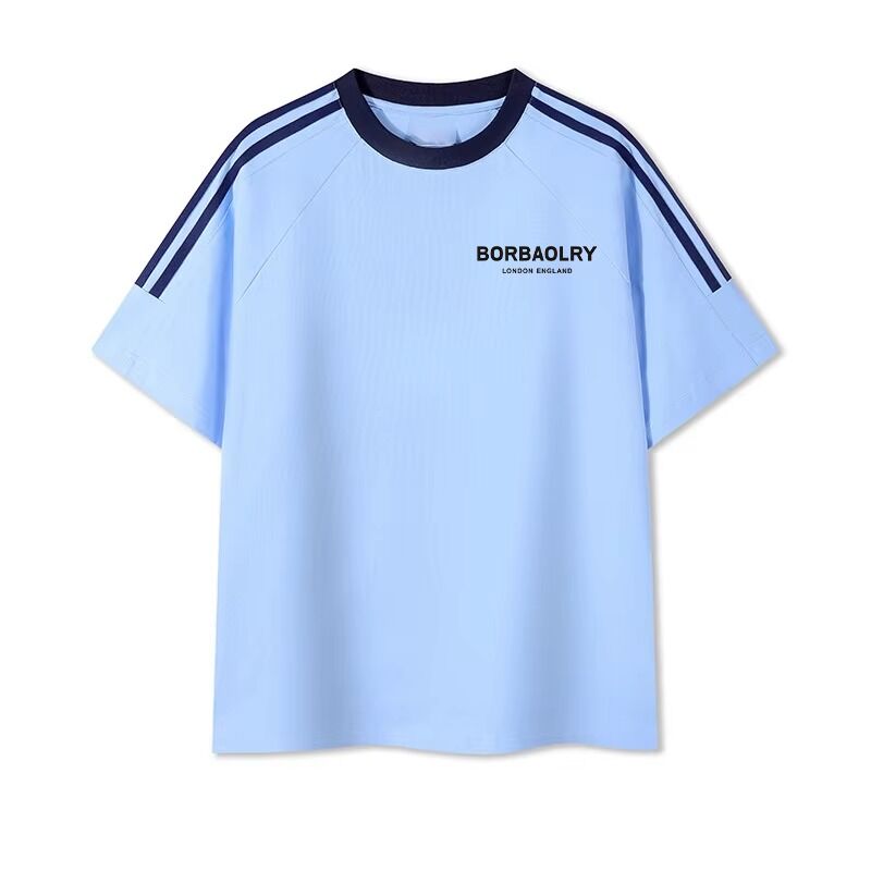 পুরুষদের ও-নেক নিয়মিত বোনা রঙিন তুলা টি-শার্ট আরামদায়ক পুরুষদের মিশ্রণ প্রিন্ট মিষ্টি শার্ট পুরুষদের জন্য