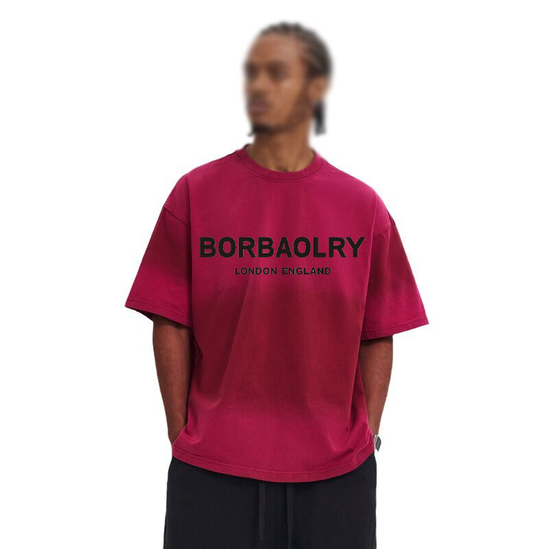 ফ্যাশন ব্র্যান্ড পুরুষদের টি-শার্ট ডিজাইনার বিলাসবহুল আউটডোর কটন টি-শার্ট মুদ্রিত বৃত্তাকার ঘাড় সংক্ষিপ্ত হাতা নৈমিত্তিক সোয়েটশার্ট