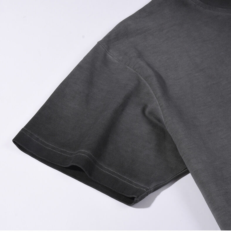 হট কাস্টম পুরুষদের টি-শার্ট ওয়াশ টু ডু ওল্ড স্টাইল বড় আকারের শার্ট কাস্টম লোগো মুদ্রণ ফ্যাশন নৈমিত্তিক শর্ট-ম্যানুফ শার্ট