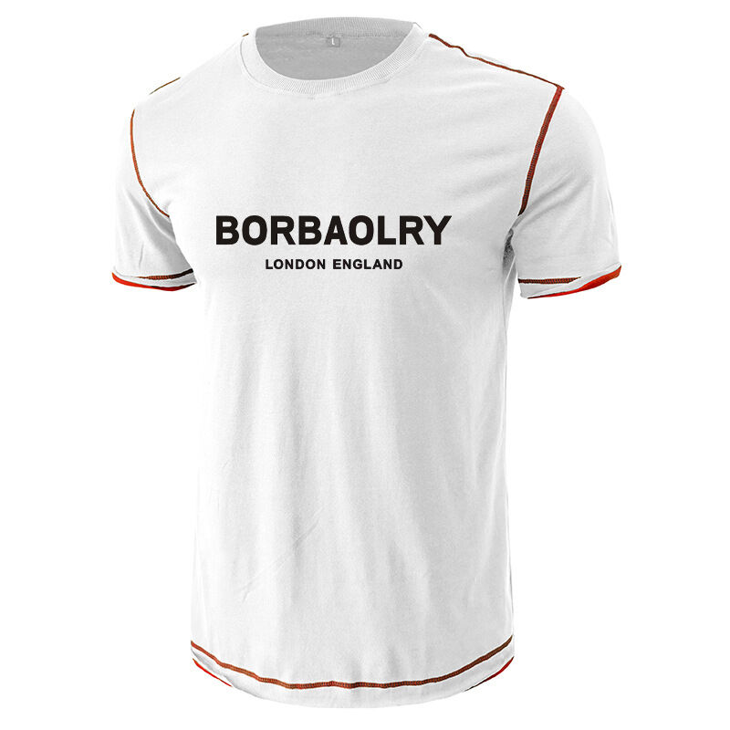 ফিটনেস কম্প্রেশন জিম টি-শার্টে কাস্টমাইজড লোগো দ্রুত-শুকানো শ্বাসপ্রশ্বাসযোগ্য পেশী পুরুষদের স্পোর্টসওয়্যার স্লিভ অ্যাথলেটিক টাইট টি-শার্ট