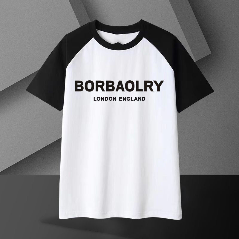 পুরুষদের জন্য হেভি কটন টি-শার্ট ২২০ গ্রাম শ্বাসপ্রশ্বাসযোগ্য ওভারসাইজড শর্ট স্লিভস সলিড প্যাটার্ন ক্যাজুয়াল লং লেন্থ নিটেড ফ্যাব্রিক