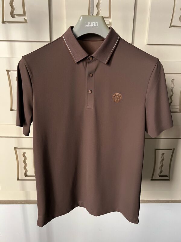 লাক্সারি পুরুষদের পোলো শার্ট | কনট্রাস্ট কলার সহ মিনিমালিস্ট ডিজাইন, হাই-এন্ড ওয়ার্কম্যানশিপ পুরুষদের টি-শার্ট প্রফেশনাল টি-শার্ট ফ্যাক্টরি