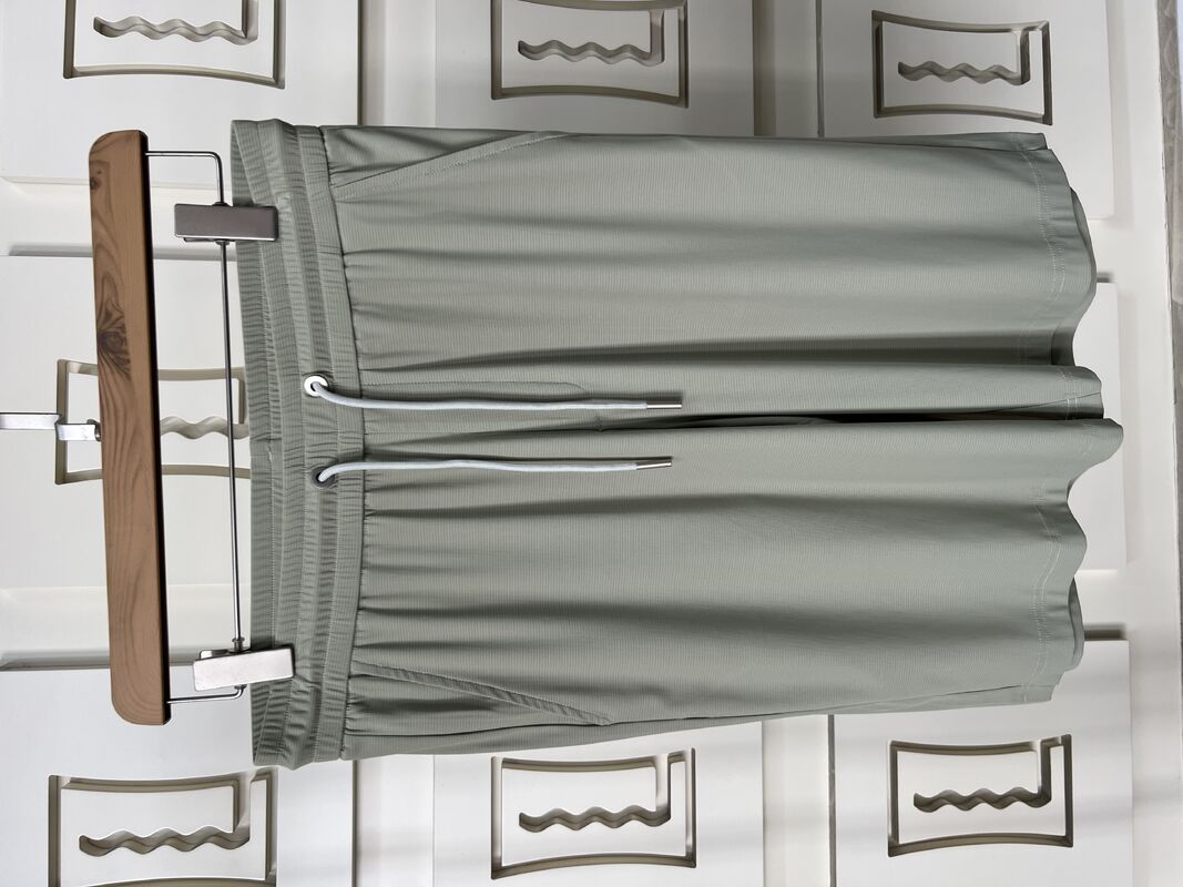 কাস্টমাইজ করুন পুরুষদের অলিভ গ্রিন স্পোর্টস সেট - শর্ট - আর্ম টি-শার্ট এবং প্যান্ট, পুরুষদের জন্য শ্বাস প্রশ্বাসের কাপড়ের টি-শার্ট