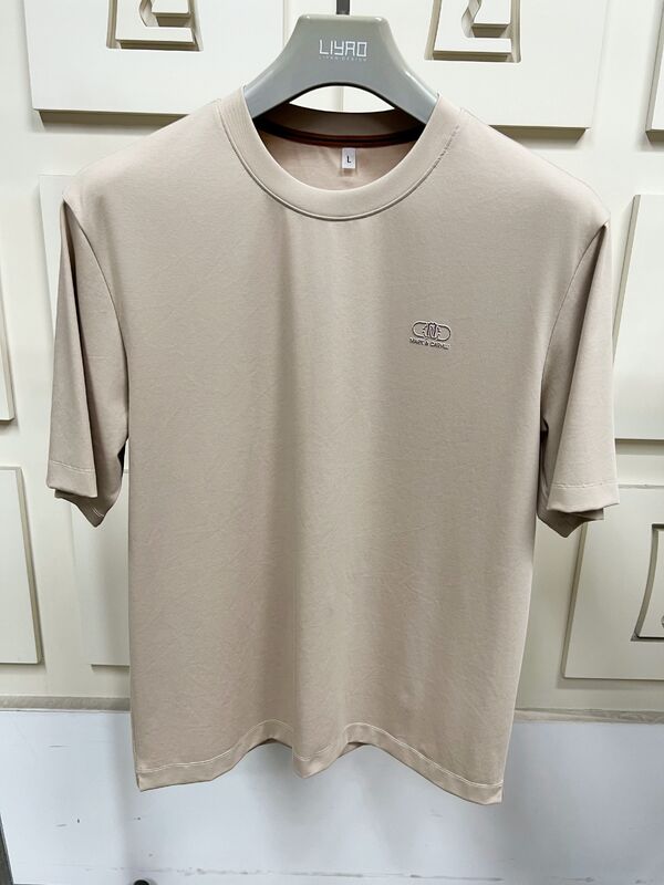 মিনিমালিস্ট প্রিন্টিং শর্ট-ম্যান টি-শার্ট পুরুষদের জন্য, সলিড কালার বেসিক টি-শার্ট পুরুষদের টি-শার্ট