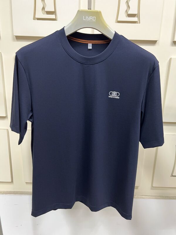 মিনিমালিস্ট প্রিন্টিং শর্ট-ম্যান টি-শার্ট পুরুষদের জন্য, সলিড কালার বেসিক টি-শার্ট পুরুষদের টি-শার্ট