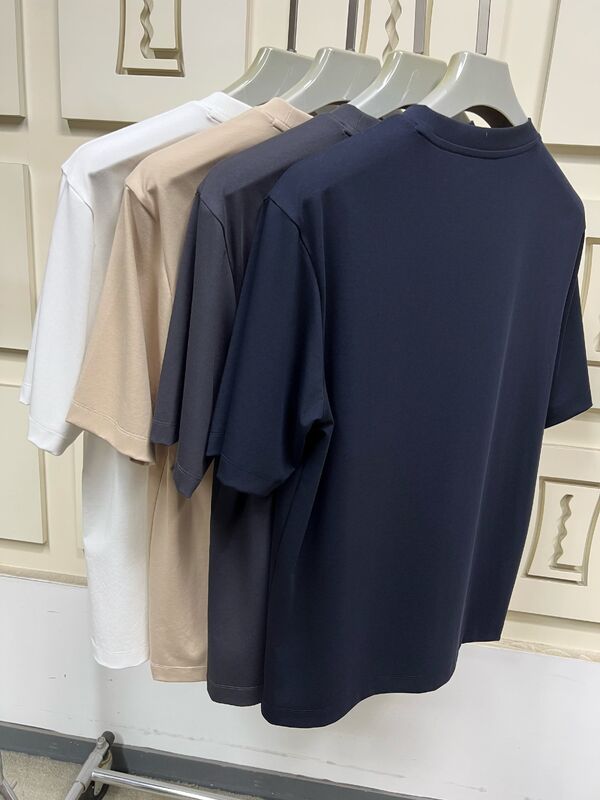 মিনিমালিস্ট প্রিন্টিং শর্ট-ম্যান টি-শার্ট পুরুষদের জন্য, সলিড কালার বেসিক টি-শার্ট পুরুষদের টি-শার্ট