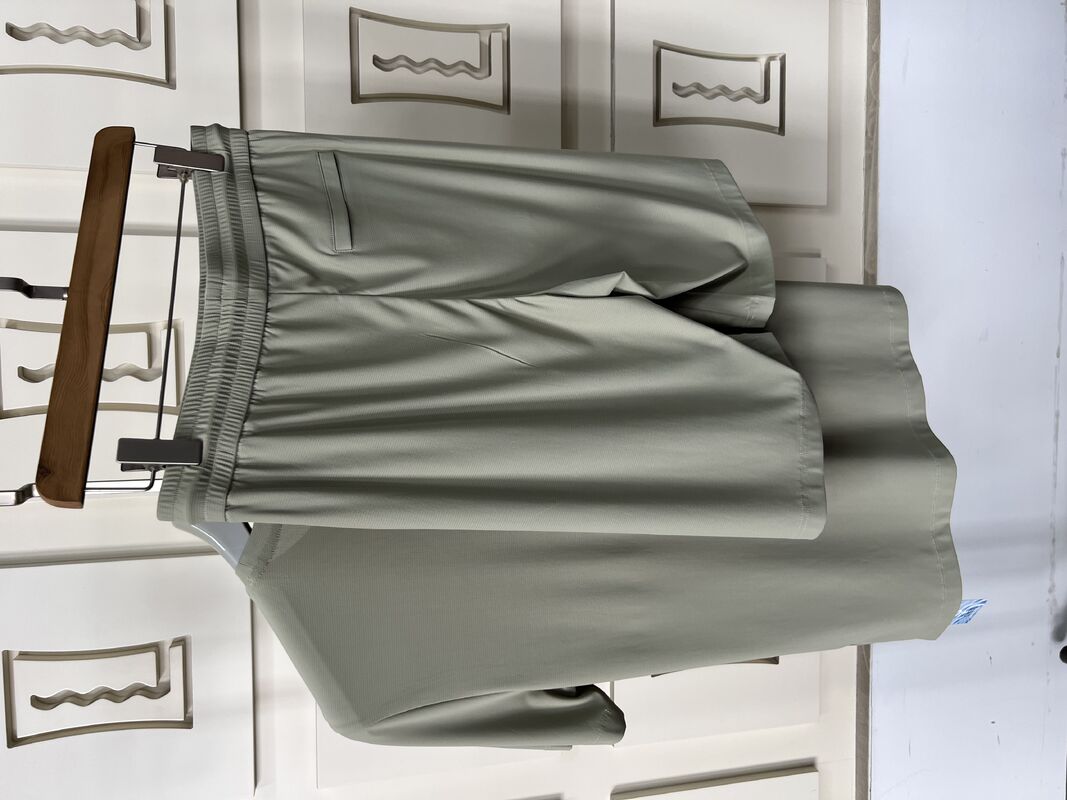 হট সেল পুরুষদের গ্রীষ্মকালীন শ্বাসপ্রশ্বাসযোগ্য সলিড লাইটওয়েট পোলো শর্ট স্লিভ সেট পলিয়েস্টার/কটন ফ্যাব্রিক