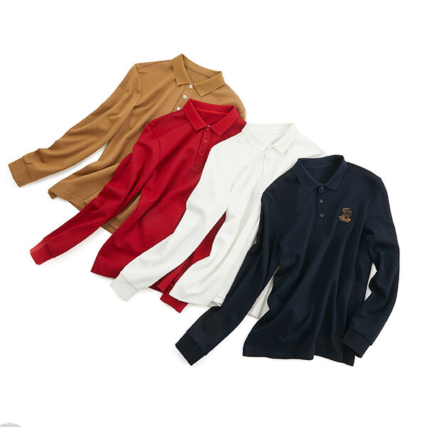 আরামদায়ক রেগুলার ফিট টি-শার্ট কাস্টম লং স্লিভ টি-শার্ট কাস্টম পোলো শার্ট