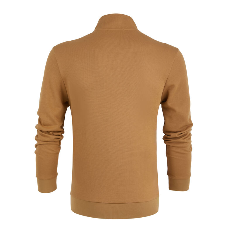 কাস্টমাইজড পোলো টি-শার্ট ফুল স্লিভ টি-শার্ট পোলো পুরুষদের পোলো শার্ট কাস্টম লোগো জিপার লং স্লিভ স্ট্যান্ড কলার বিজনেস