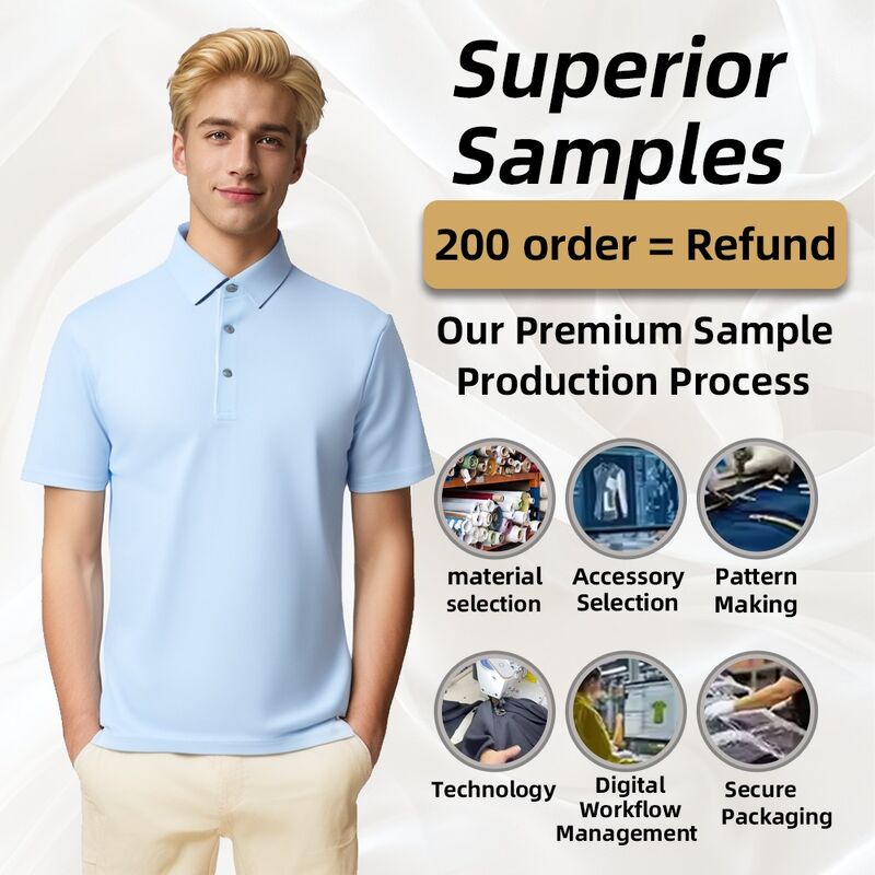 ব্র্যান্ড নিউ প্রোডাক্ট কাস্টম লোগো আউটডোর ট্রেনিং ব্রেথেবল জিম ফিটনেস পুরুষদের গল্ফ পোলো শার্ট