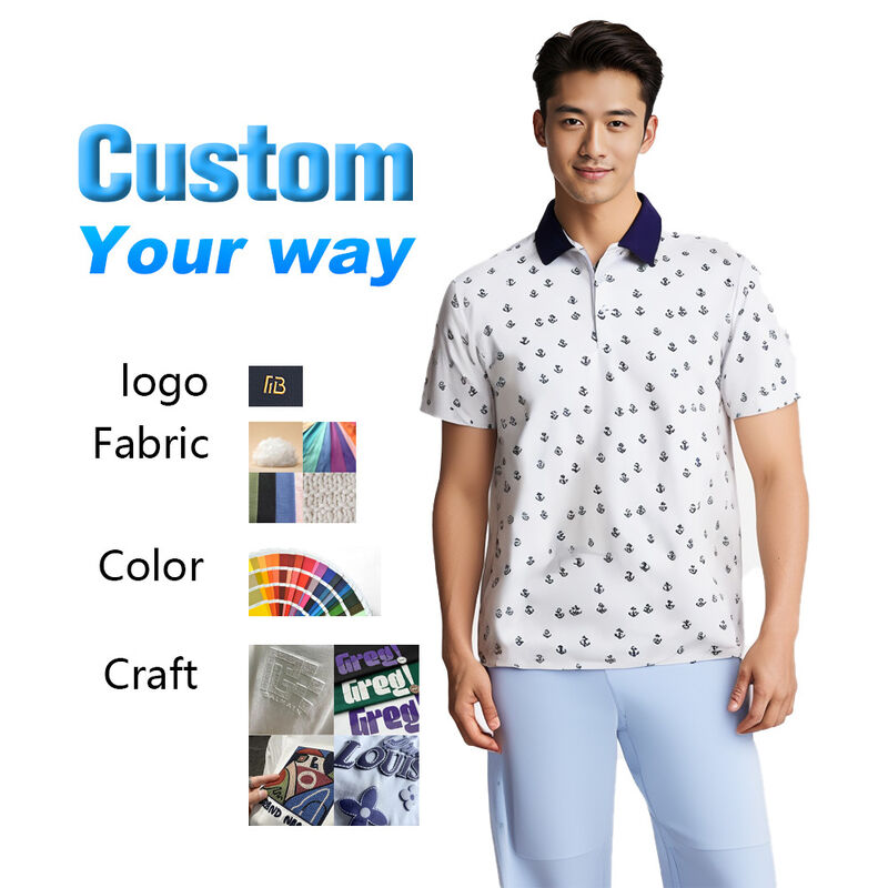 পুরুষদের পোলো শার্ট পুরুষ ও মহিলাদের জন্য ব্যক্তিগতকৃত ও মুদ্রিত গল্ফ পোলো ব্যবসায়িক ক্যাজুয়াল পোশাক এবং স্পোর্টস টিমের জন্য পুরুষদের টি-শার্ট পোলো