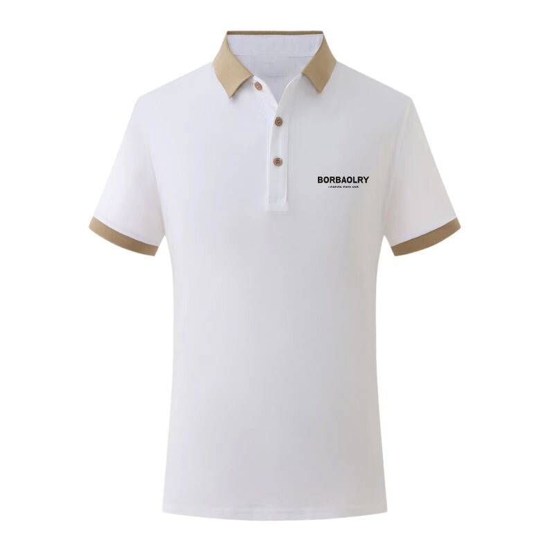 পাইকারি নতুন বসন্ত এবং গ্রীষ্মকালীন 200 গ্রাম জনপ্রিয় গল্ফ পোশাক Ashion রোল নেক শর্ট স্লিভস পোলো