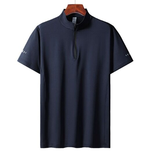 পাইকারি আনুষ্ঠানিক পুরুষদের ক্রীড়া পোশাক পলো গলফ শর্ট আর্ম দ্রুত শুকনো শীর্ষ শার্ট