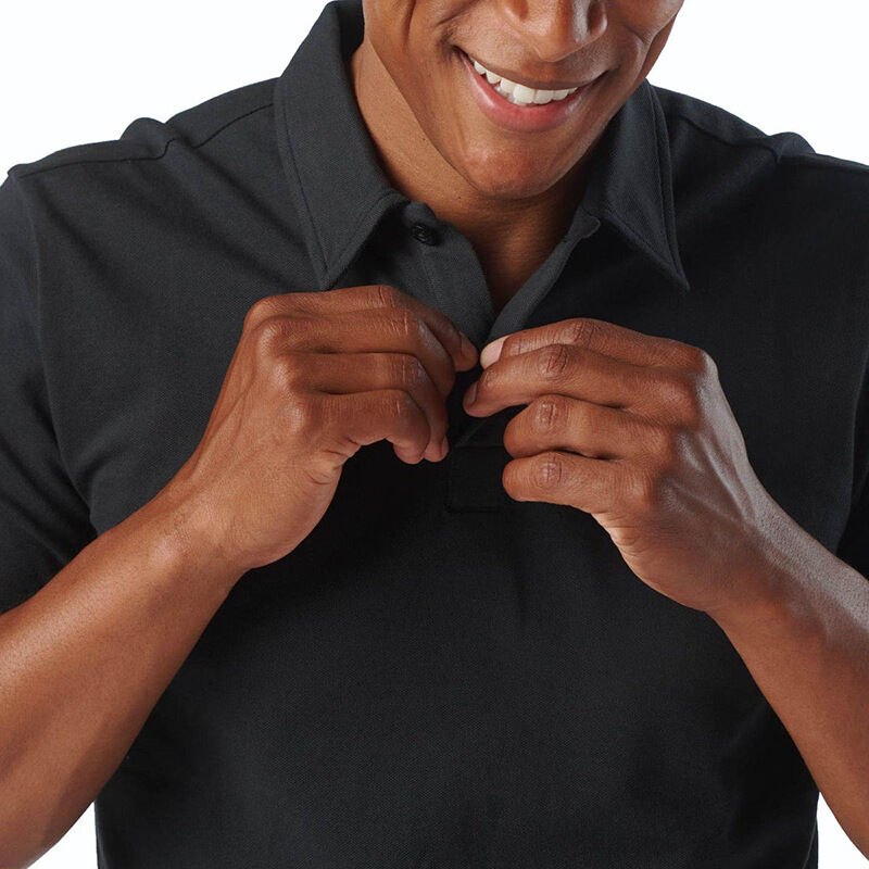 বিলাসবহুল উচ্চ মানের গল্ফ পোলো শার্ট দ্রুত শুকনো পাতলা ফিট প্লেইন টি শার্ট প্রস্তুতকারক