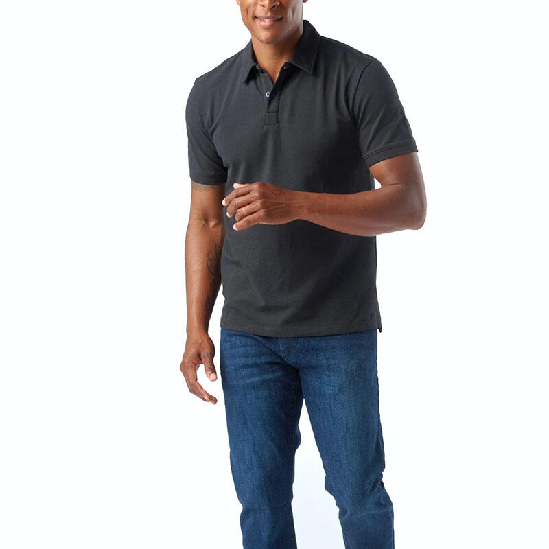 বিলাসবহুল উচ্চ মানের গল্ফ পোলো শার্ট দ্রুত শুকনো পাতলা ফিট প্লেইন টি শার্ট প্রস্তুতকারক