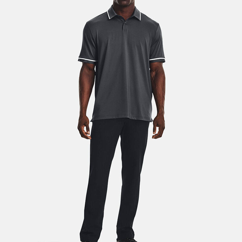 উচ্চ মানের সরল শুকনো ফিট শর্ট স্লিভ আর্দ্রতা Wicking পুরুষদের জন্য গল্ফ পোলো শার্ট