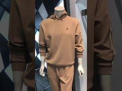 Custom Logo Color Men Crewneck Sweatshirts Anti Pilling In 100% Cotton Fabric